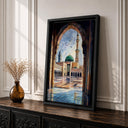 Abstract Islamic wall art of Masjid Nabawi archway