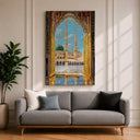 Prophet's Mosque Islamic decor framed wall art
