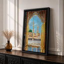 Medina arch view artwork on canvas