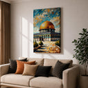 Masjid Al Aqsa framed canvas for living room
