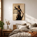 Motivational law-themed wall art suitable as a gift