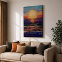 Gallery-quality ocean landscape on canvas