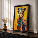 Arabian dromedary silhouette wall decor