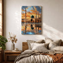 Green Dome Masjid Al Nabawi framed wall decor