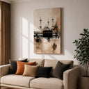 Kaaba-inspired wall art ideal for Ramadan decorations