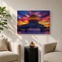 Elegant wall art for office featuring Dome of the Rock