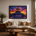 Gallery-ready Dome of the Rock canvas print