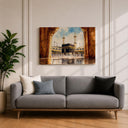 Modern abstract Islamic wall art Kaaba arch