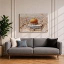 Premium framed canvas with sacred architecture theme