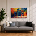 Elegant mosque-inspired wall decor