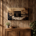 Kaaba and Masjid Al Haram wall art suitable for office