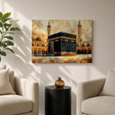 Home decor wall art for prayer corner - Kaaba