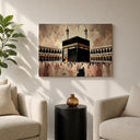 Framed wall art suitable for living room or prayer corner