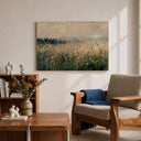 Pastel wildflowers wall art suitable for living rooms