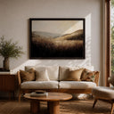 Scenic country landscape canvas art for bedroom wall