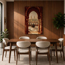 Gallery wrapped canvas wall art for sacred arch decor