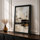 Masjid al-Haram Mecca inspired wall decor artwork