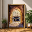 Elegant Kaaba archway wall piece for home decor