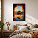 Ready-to-hang Kaaba doorway canvas artwork