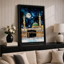 Modern framed canvas art suitable for prayer room