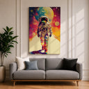 Cosmic path explorer abstract artwork close up
