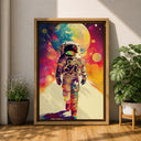 Abstract journey wall art for contemporary interiors