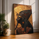 Nefertiti Egyptian queen wall art on canvas