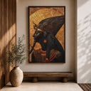 Pharaoh goddess-inspired Nefertiti decor