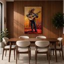 Bold Mexican cultural wall art for home gallery