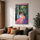 Soft botanical artwork for modern interiors