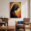 Catholic home decor Virgin Mary wall art in frame
