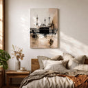 Framed wall art of Mecca Kaaba for home prayer space